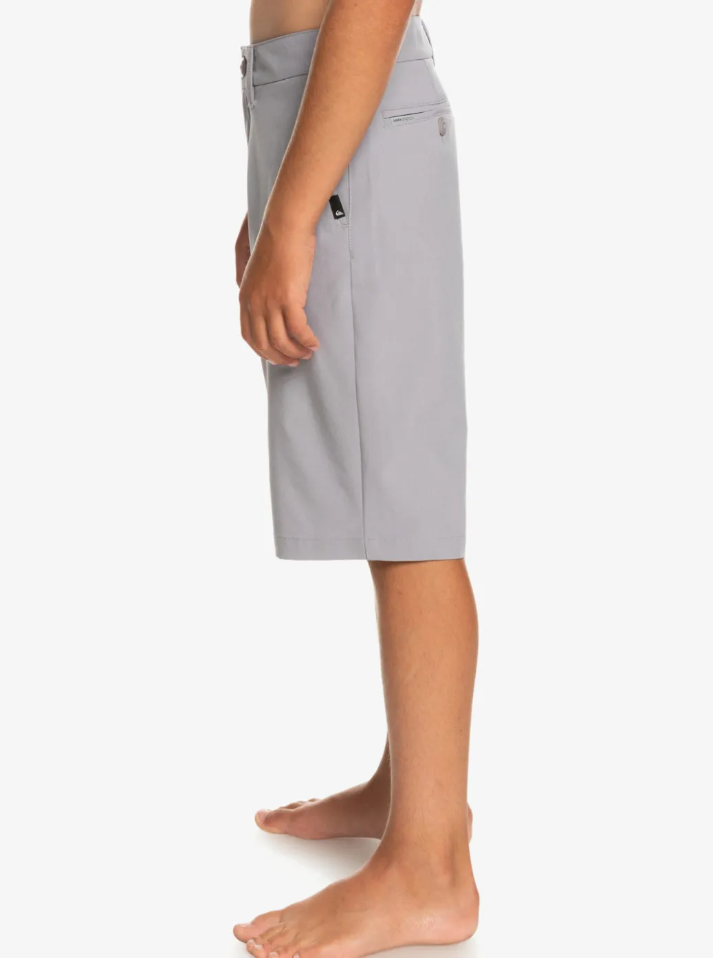 Cheap Quiksilver Boy'S 8-16 Union Amphibian 19" Hybrid Shorts Sleet