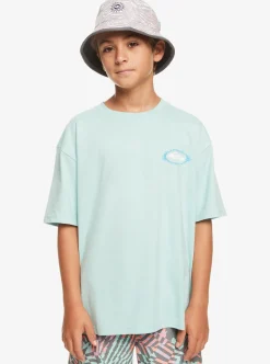 Best Quiksilver Boy'S 8-16 Visions T-Shirt Pastel Turquoise