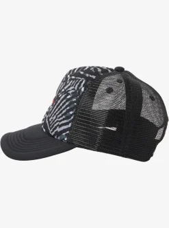 Best Quiksilver Boy'S 8-16 Vulture Coop Trucker Hat Jet Black