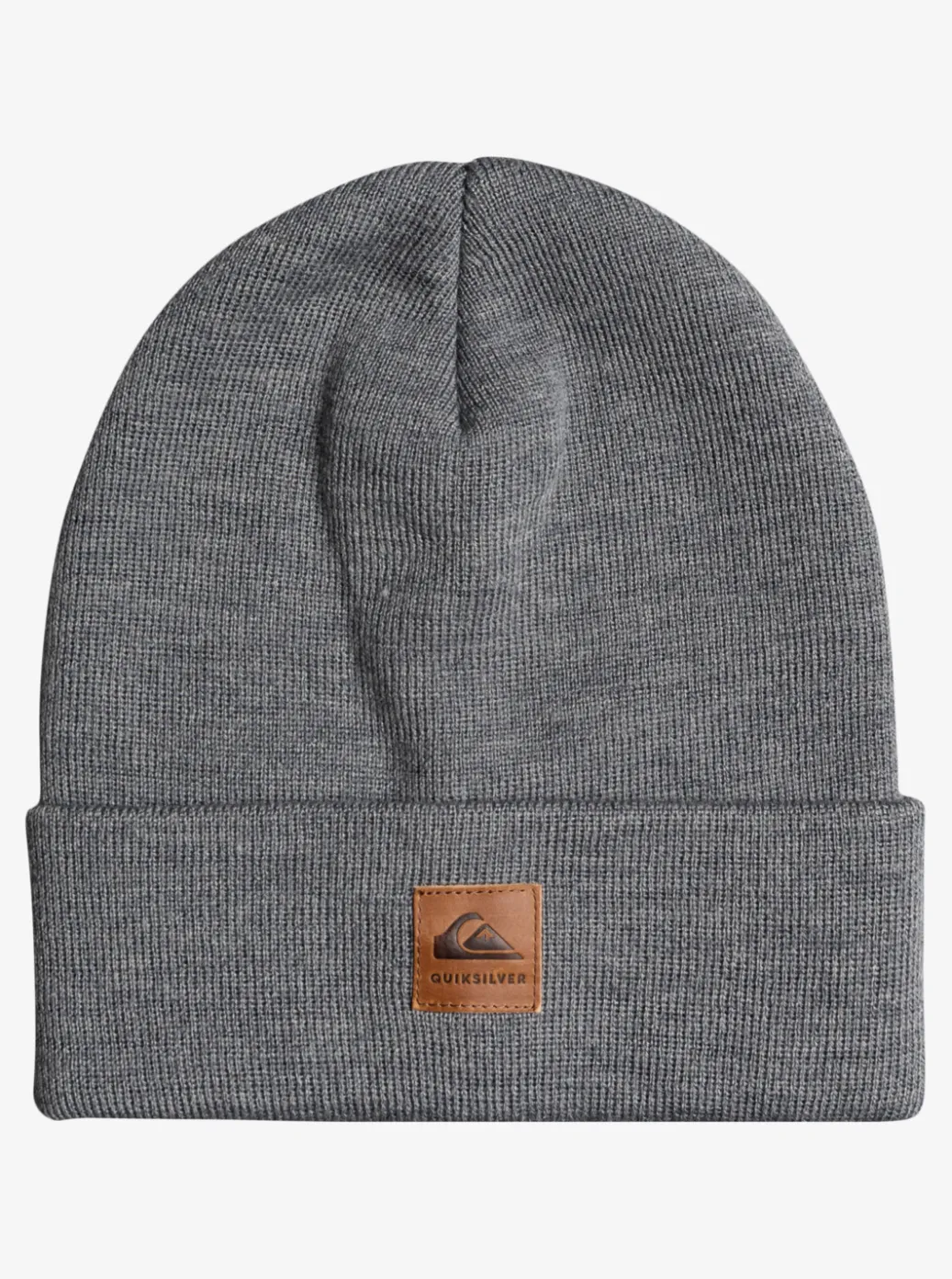 Flash Sale Quiksilver Brigade Fold-Over Beanie Heather Grey