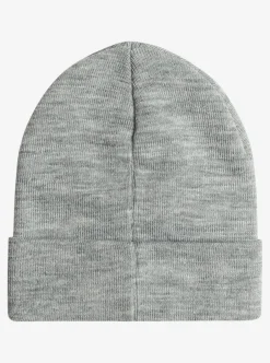 Flash Sale Quiksilver Brigade Fold-Over Beanie Heather Grey