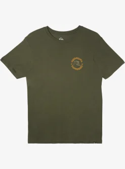 Flash Sale Quiksilver Bubble Outline T-Shirt Climbing Ivy
