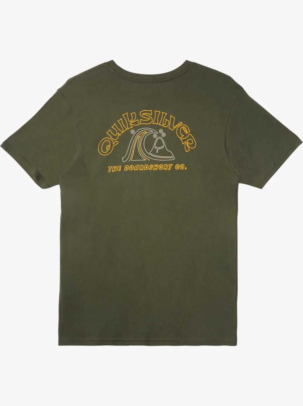 Flash Sale Quiksilver Bubble Outline T-Shirt Climbing Ivy