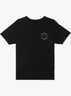 Cheap Quiksilver Bubble Outline T-Shirt Black