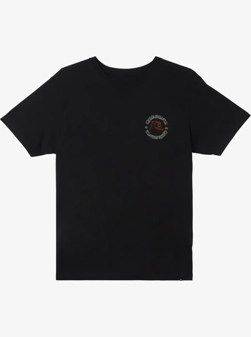 Cheap Quiksilver Bubble Outline T-Shirt Black