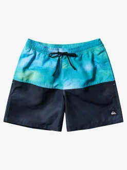 Store Quiksilver Butt Logo 17" Volleys River Blue