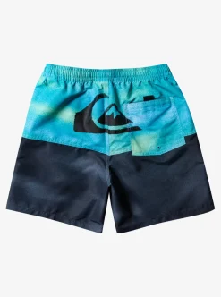 Store Quiksilver Butt Logo 17" Volleys River Blue