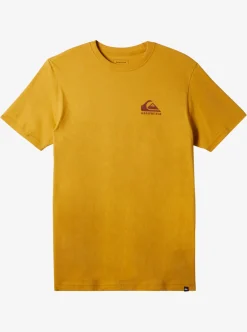 Best Sale Quiksilver Ca Point Breaks T-Shirt Mustard