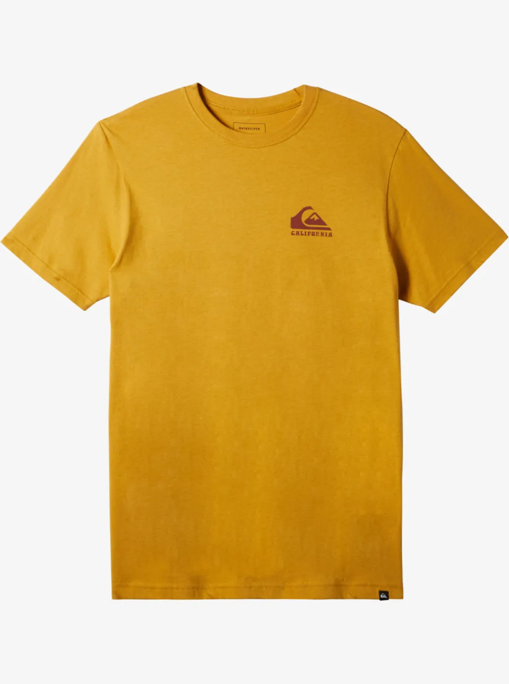 Best Sale Quiksilver Ca Point Breaks T-Shirt Mustard