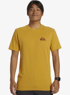 Best Sale Quiksilver Ca Point Breaks T-Shirt Mustard