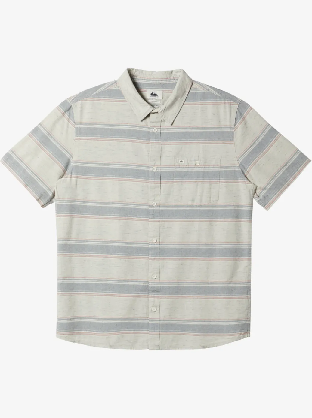 Online Quiksilver Cali Sunrise Short Sleeve Shirt Plaza Taupe Cali