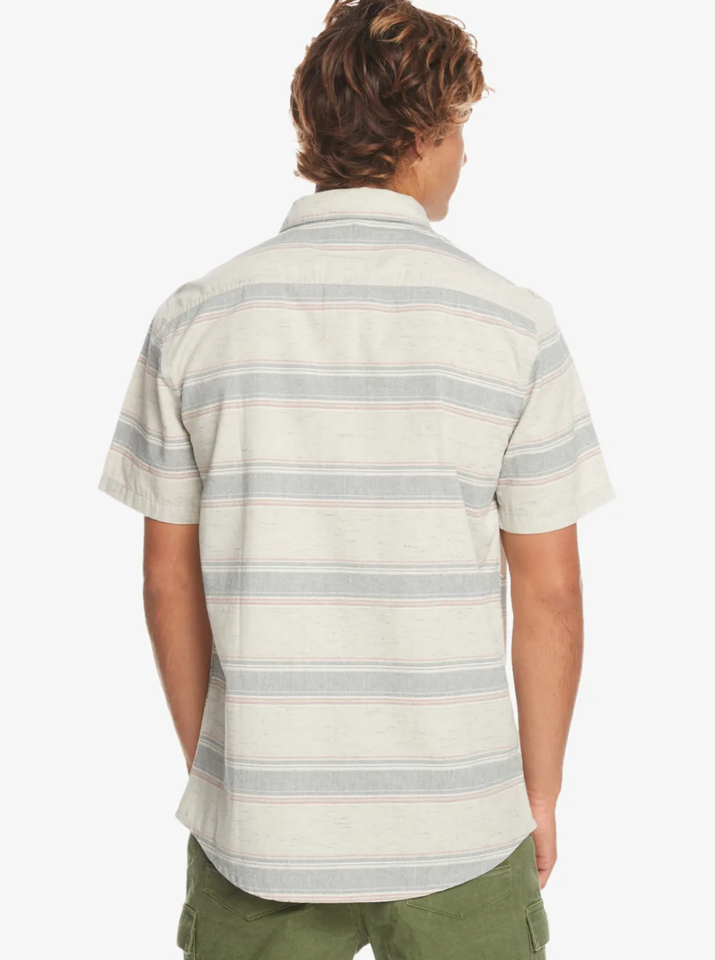 Online Quiksilver Cali Sunrise Short Sleeve Shirt Plaza Taupe Cali