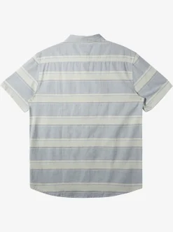 Hot Quiksilver Cali Sunrise Short Sleeve Shirt Bering Sea Cali