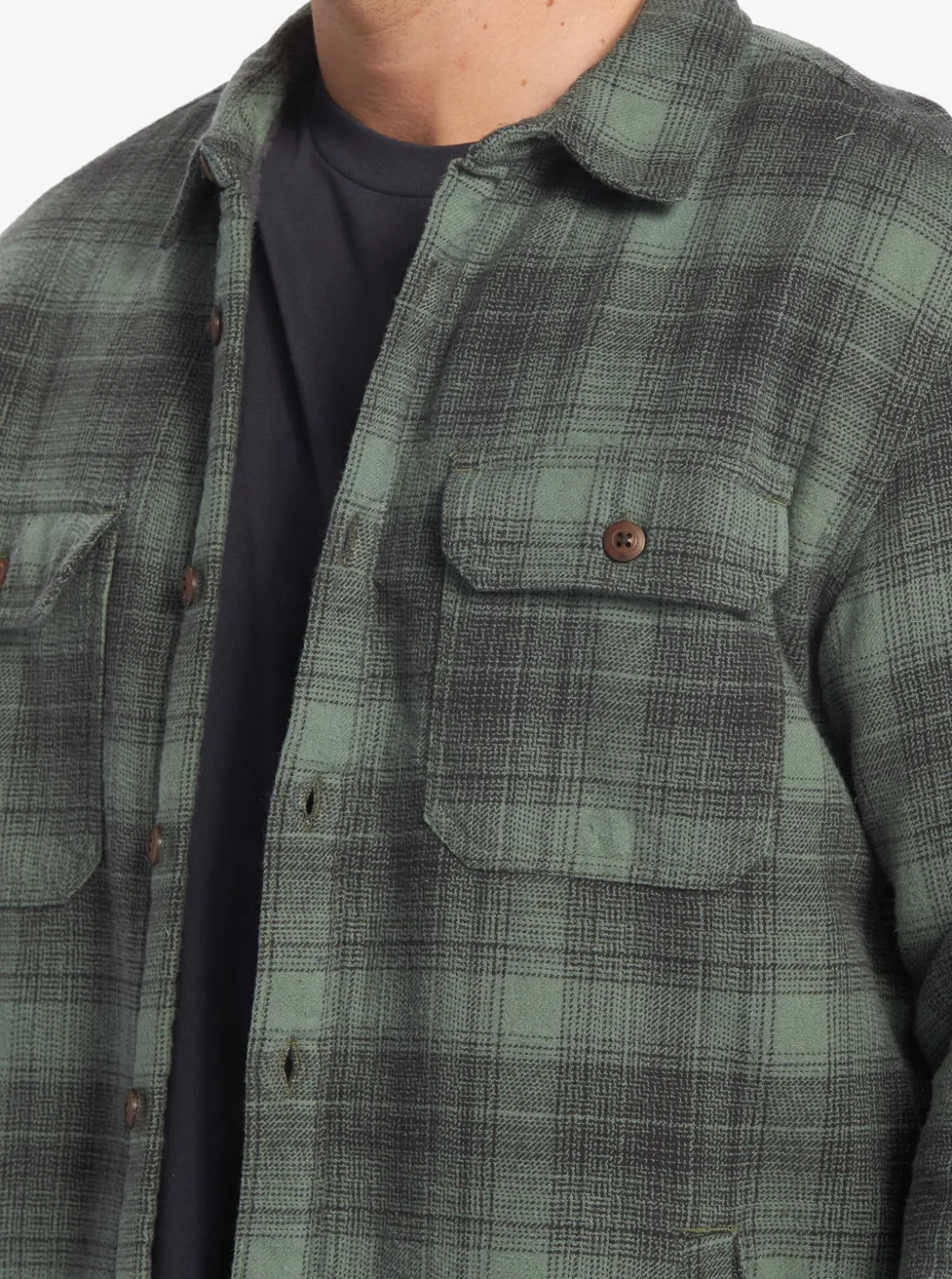 Clearance Quiksilver Camus Overshirt Laurel Wreath Camus