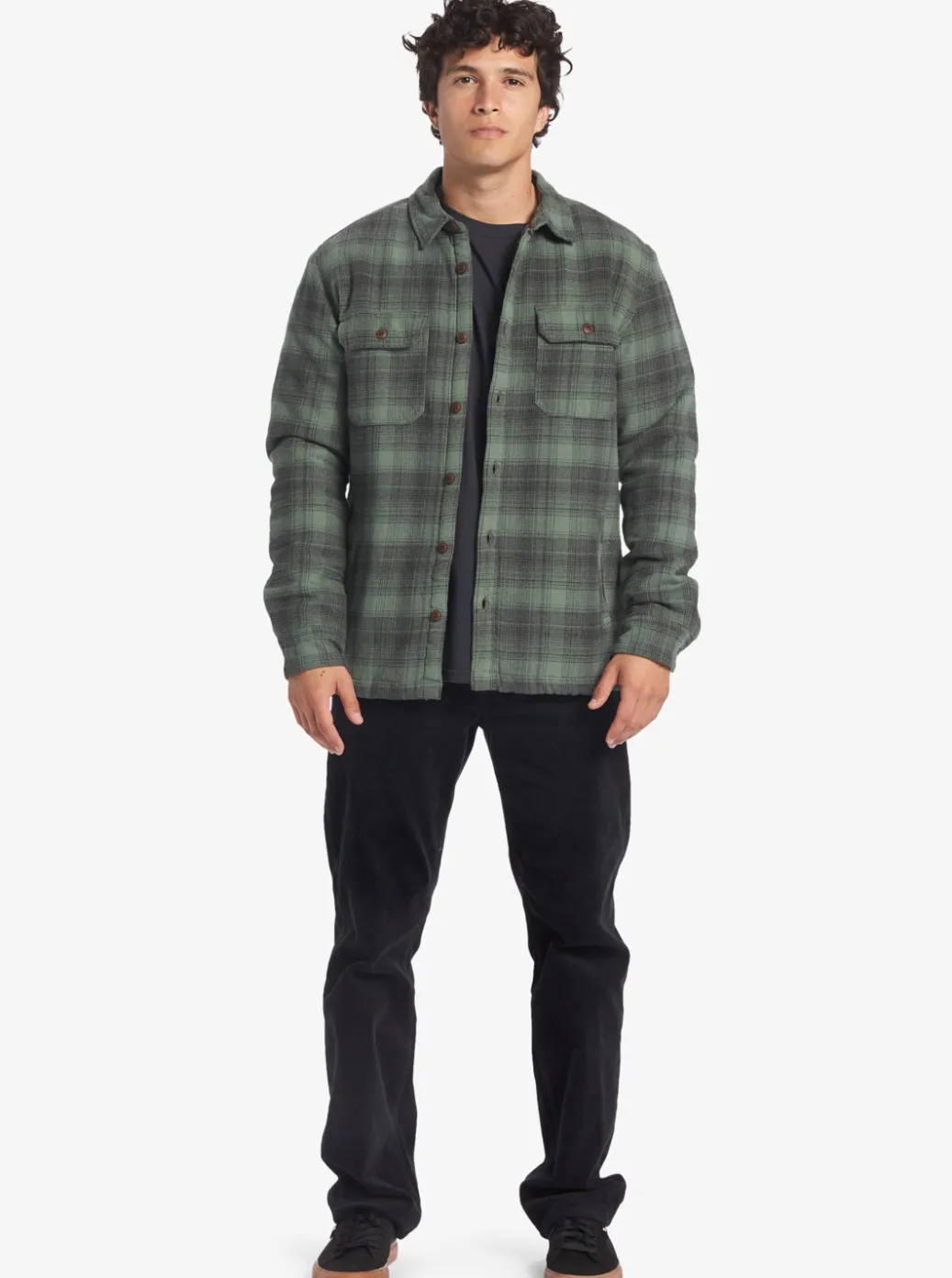 Clearance Quiksilver Camus Overshirt Laurel Wreath Camus
