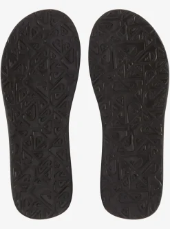 Best Sale Quiksilver Carver Print Sandals Black 4