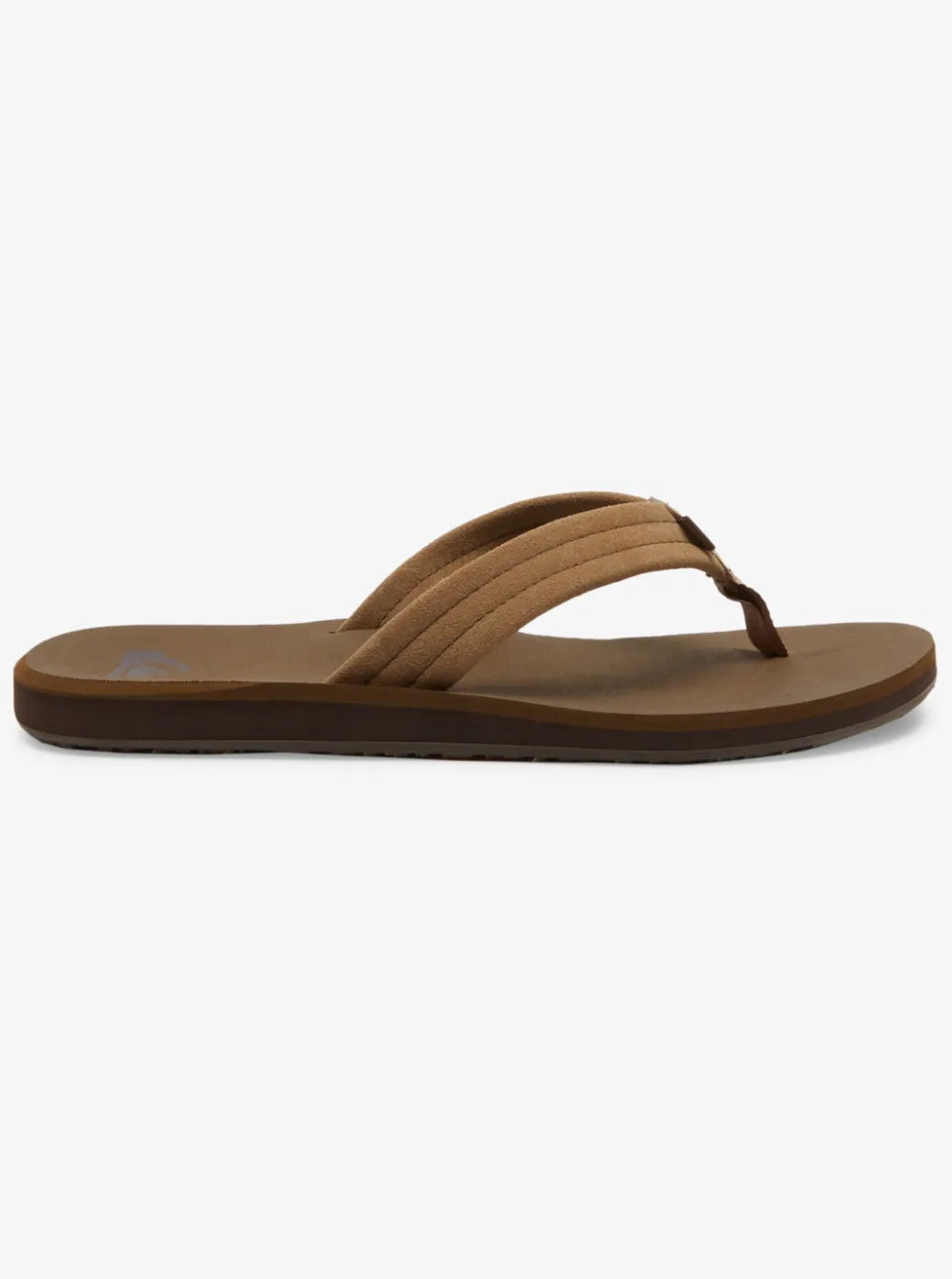 Discount Quiksilver Carver Suede Core Sandals Tan 1