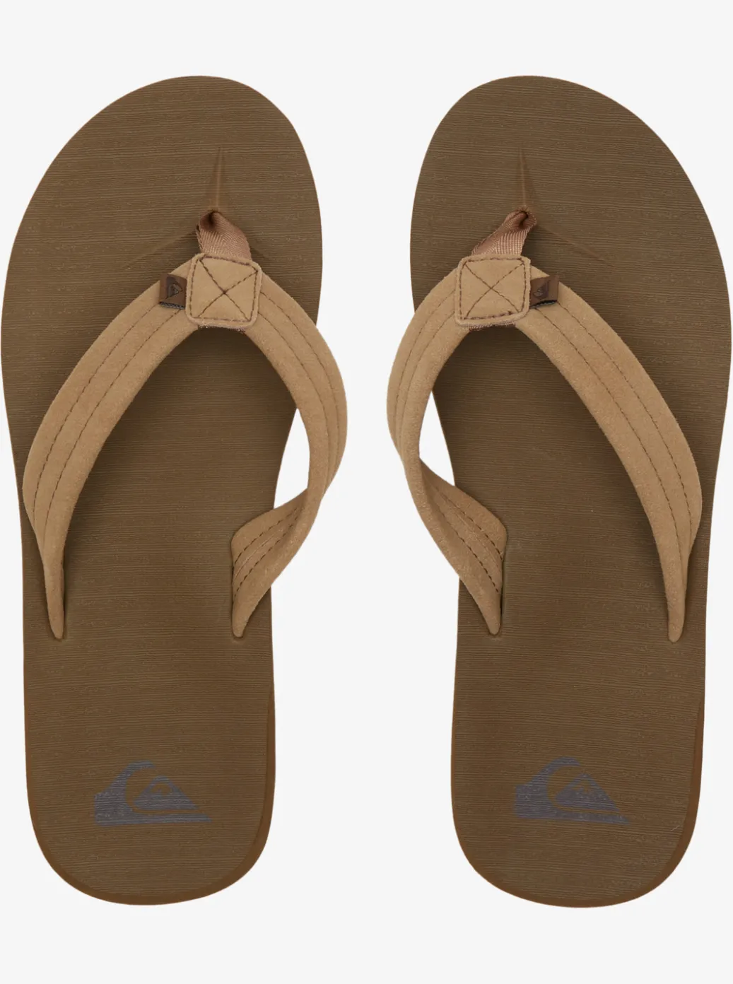 Discount Quiksilver Carver Suede Core Sandals Tan 1