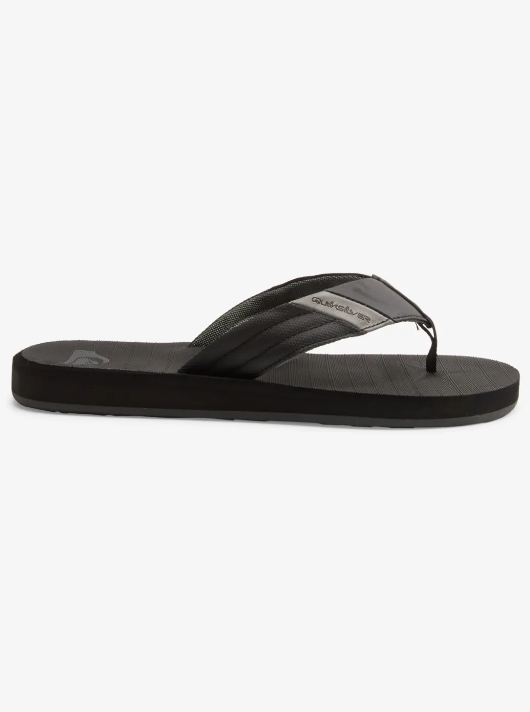 Outlet Quiksilver Carver Tropics Sandals Black/Black/Grey