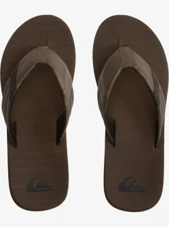 Outlet Quiksilver Carver Tropics Sandals Brown/Brown/Black
