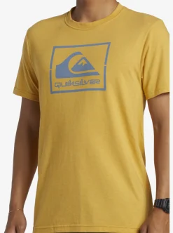Cheap Quiksilver Casual Encounter T-Shirt Bright Gold Heather