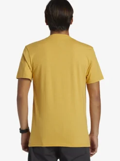 Cheap Quiksilver Casual Encounter T-Shirt Bright Gold Heather
