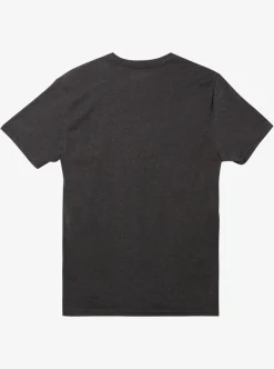 Shop Quiksilver Casual Encounter T-Shirt Charcoal Heather