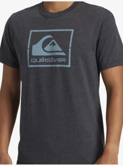 Shop Quiksilver Casual Encounter T-Shirt Charcoal Heather