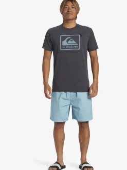 Shop Quiksilver Casual Encounter T-Shirt Charcoal Heather