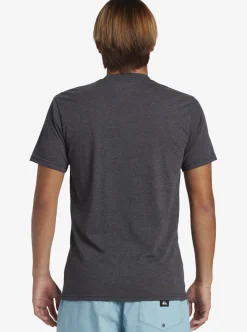 Shop Quiksilver Casual Encounter T-Shirt Charcoal Heather
