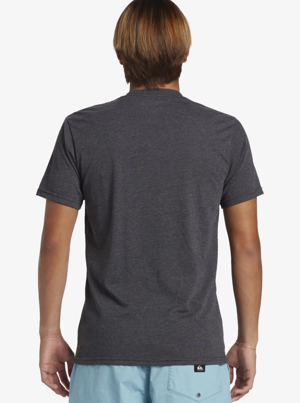 Shop Quiksilver Casual Encounter T-Shirt Charcoal Heather