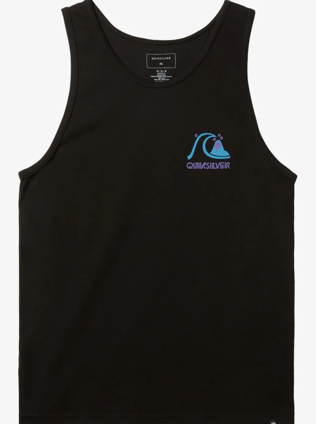 Best Sale Quiksilver Circle Back Tank Top Black