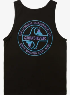 Best Sale Quiksilver Circle Back Tank Top Black