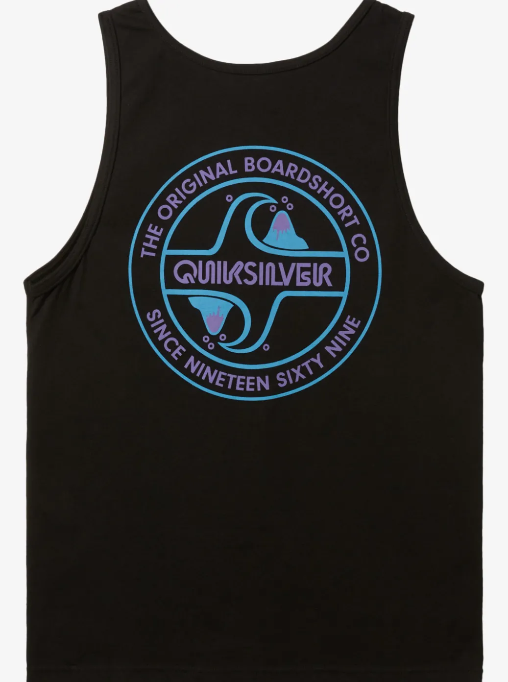 Best Sale Quiksilver Circle Back Tank Top Black