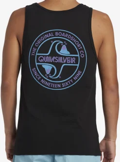 Best Sale Quiksilver Circle Back Tank Top Black