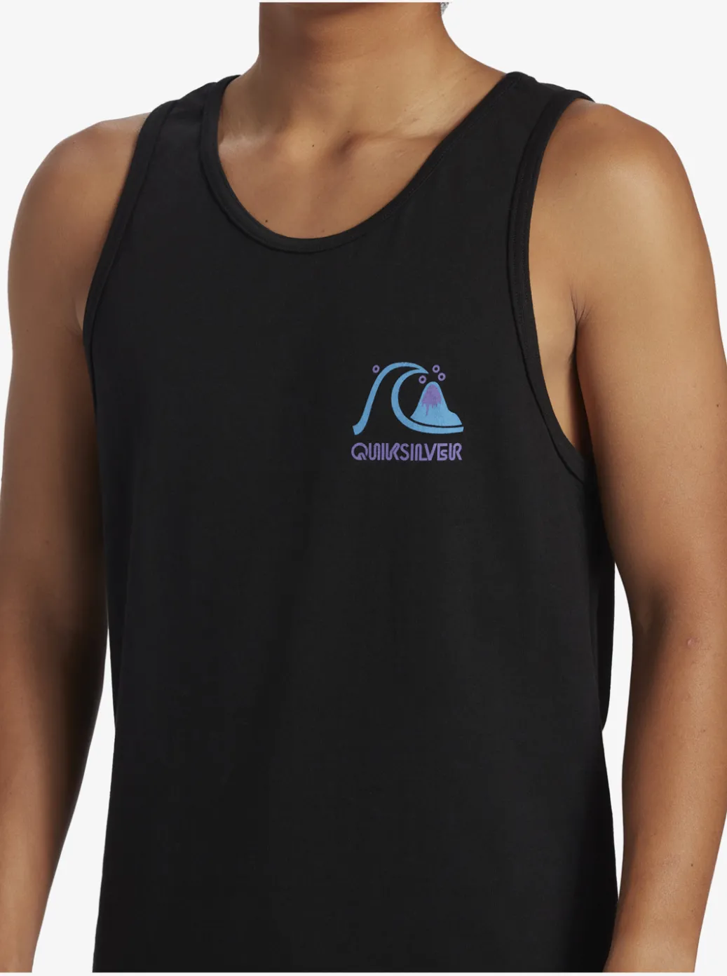 Best Sale Quiksilver Circle Back Tank Top Black