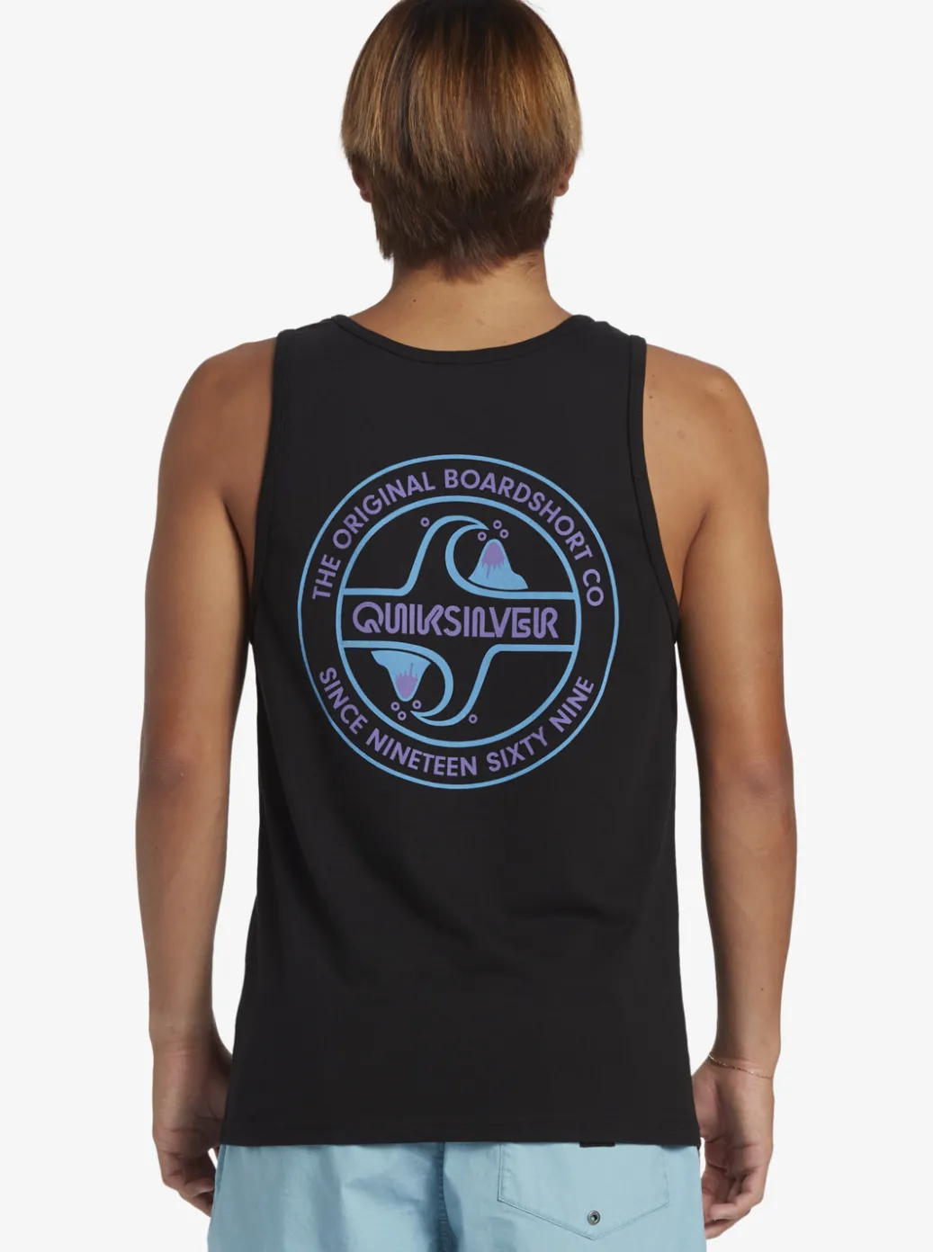 Best Sale Quiksilver Circle Back Tank Top Black