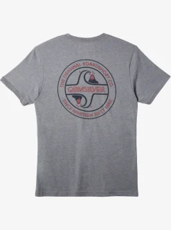 Flash Sale Quiksilver Circle Back T-Shirt Medium Grey Heather