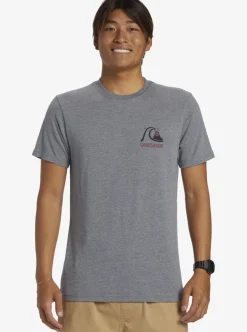 Flash Sale Quiksilver Circle Back T-Shirt Medium Grey Heather