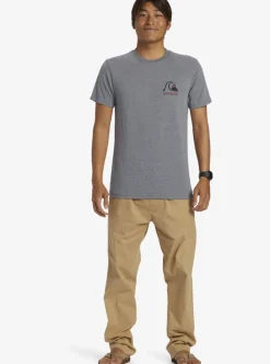 Flash Sale Quiksilver Circle Back T-Shirt Medium Grey Heather