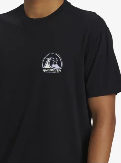 Store Quiksilver Clean Circle T-Shirt Black