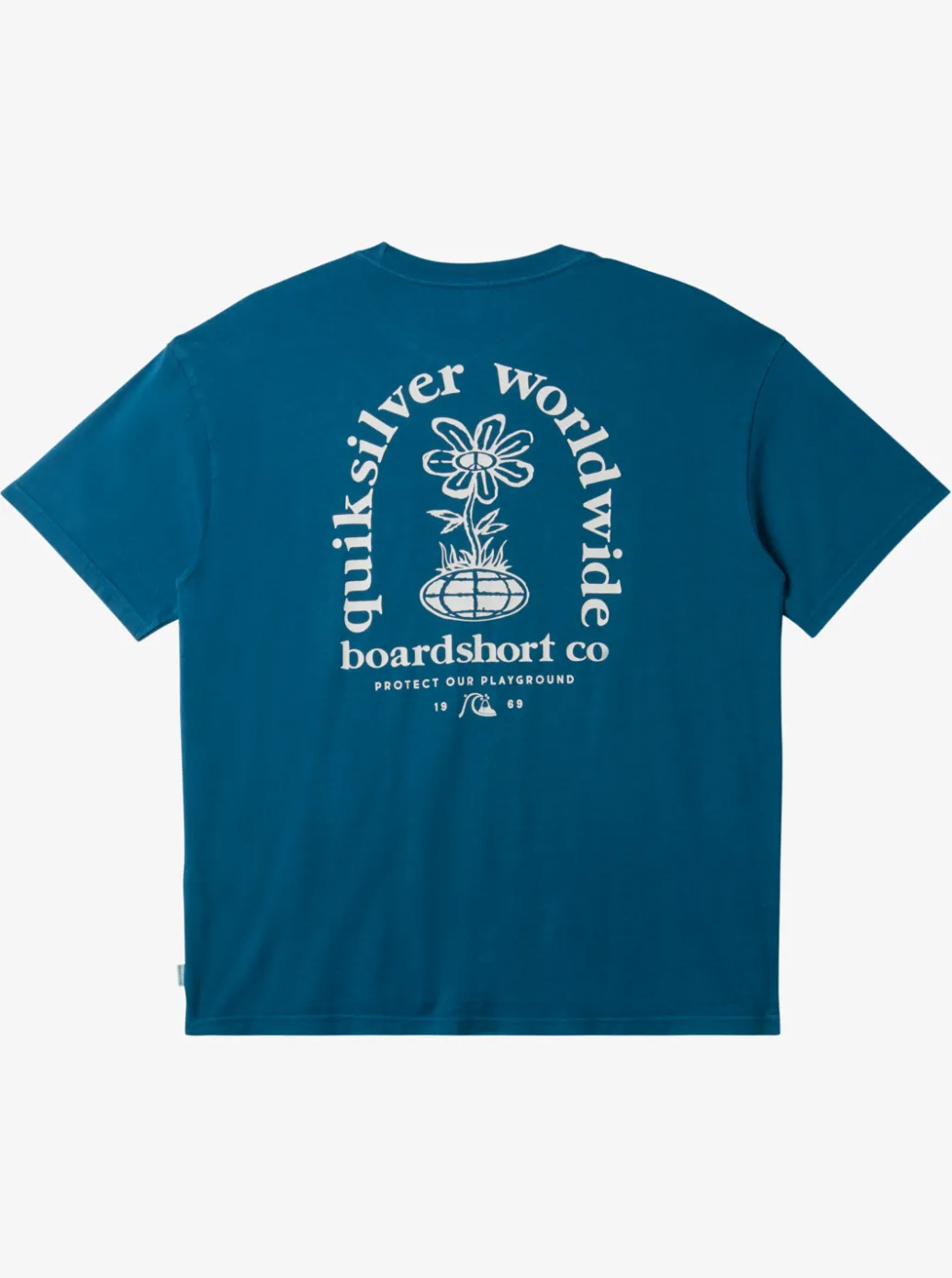 Fashion Quiksilver Clear Mind T-Shirt Moroccan Blue