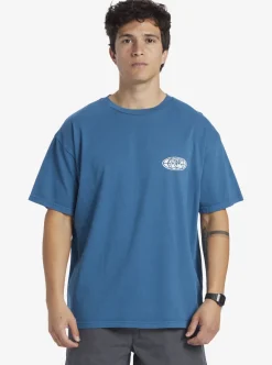 Fashion Quiksilver Clear Mind T-Shirt Moroccan Blue