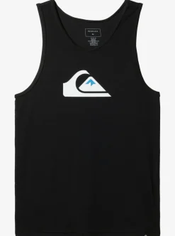 Cheap Quiksilver Comp Logo Tank Top Black