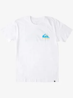 Store Quiksilver Comp Logo T-Shirt White