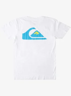 Store Quiksilver Comp Logo T-Shirt White