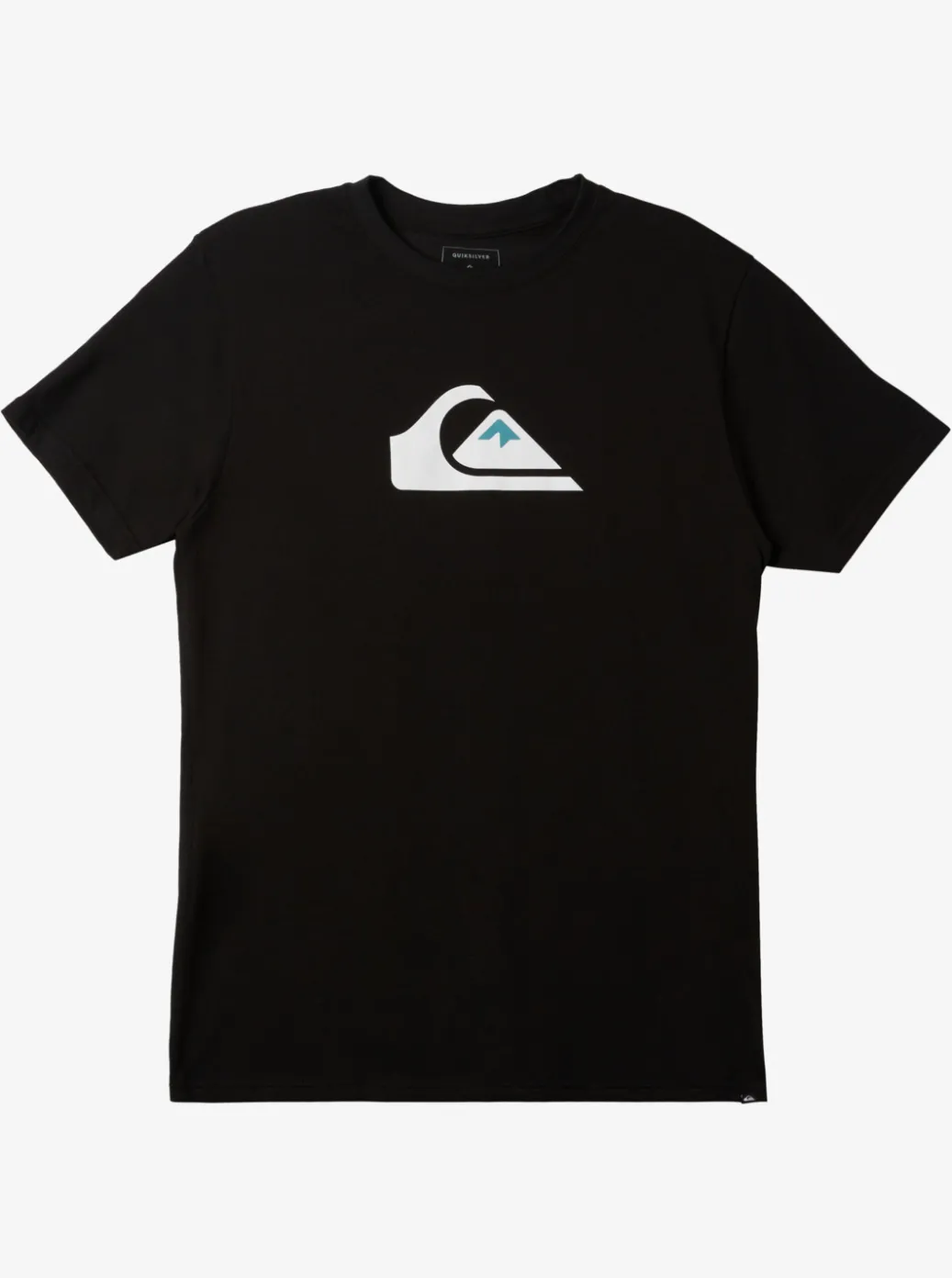 Best Quiksilver Comp Logo T-Shirt Black
