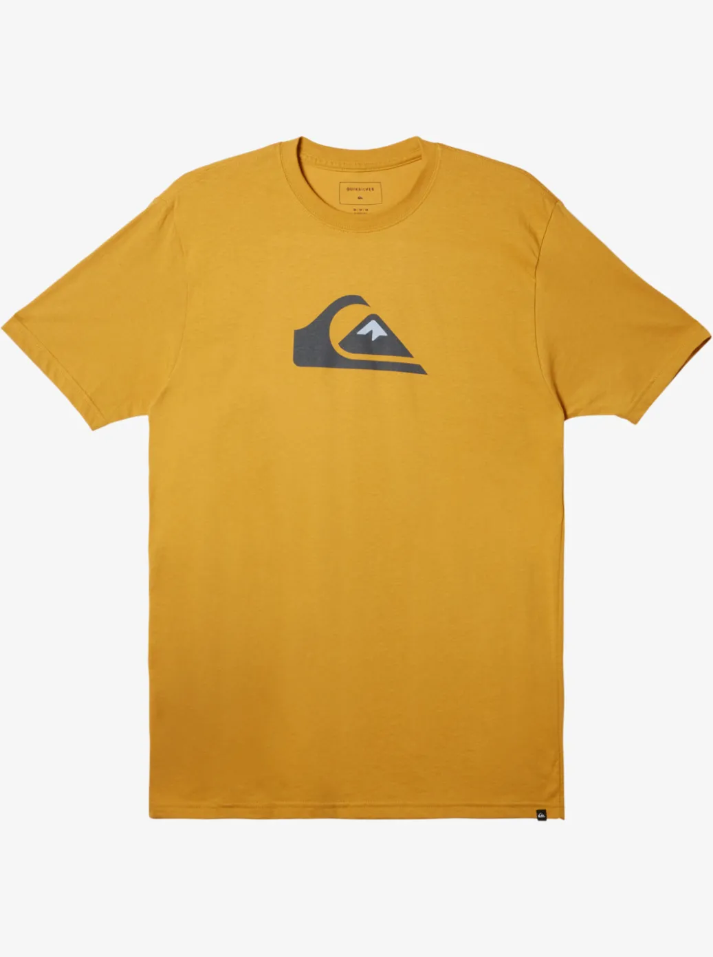 Best Quiksilver Comp Logo T-Shirt Mustard