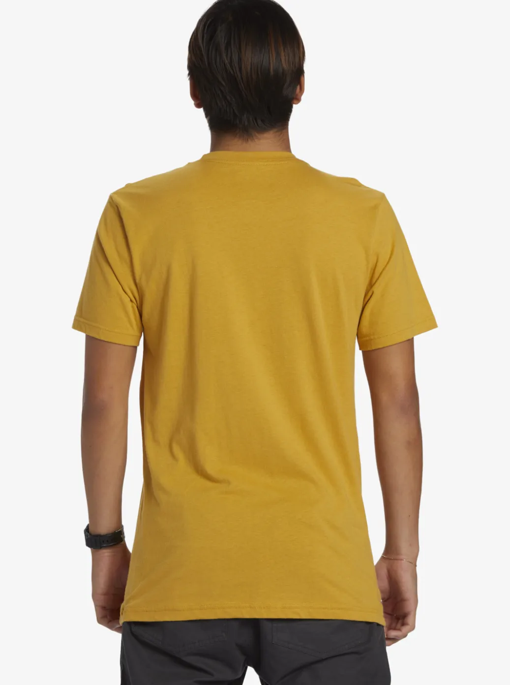 Best Quiksilver Comp Logo T-Shirt Mustard