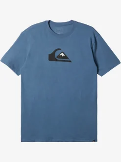 Flash Sale Quiksilver Comp Logo T-Shirt Bering Sea